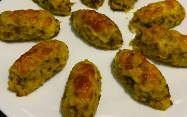 Bolinho de arroz da Carol (ao forno)
