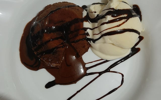 O verdadeiro petit gâteau au chocolat chaud