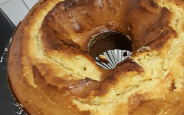 Bolo de laranja de liquidificador