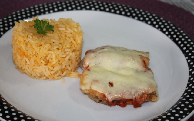 Filé à parmegiana delícia