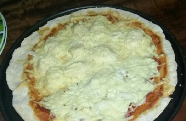 Massa de pizza italiana deliciosa