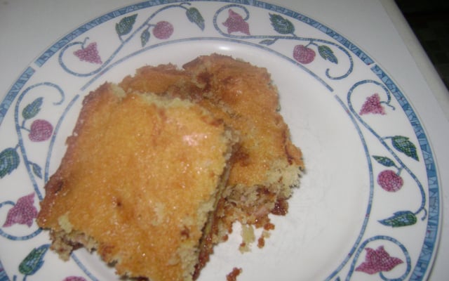 Torta de banana prata