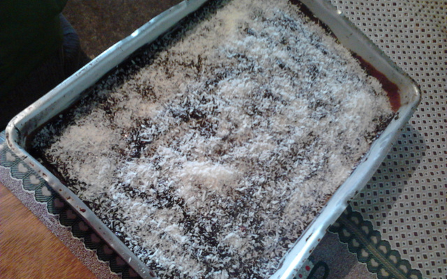 Bolo de milho com leite condensado e coco (sem farinha de trigo)