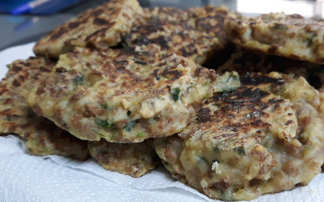 Hambúrguer de soja vegano