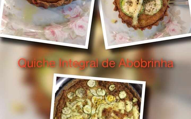 Quiche de abobrinha Integral