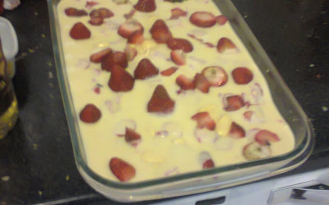 Torta Gelada de Morango