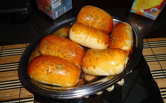 Enroladinho de salsicha