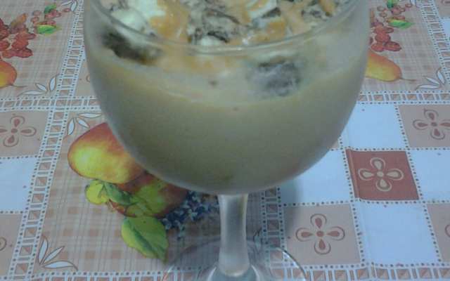 Mousse de doce de leite