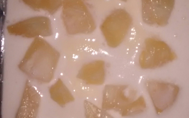 Creme Gelado (maçã ou pêssego)