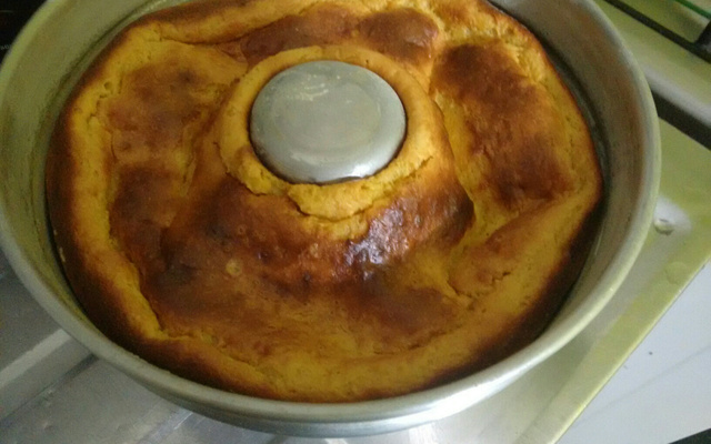 Bolo de milho cremoso