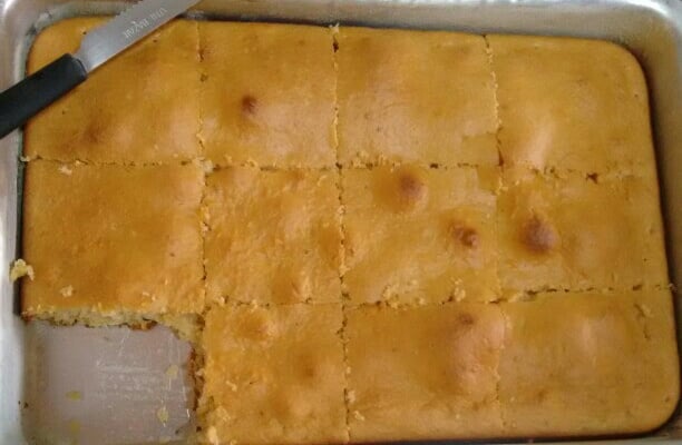 Bolo de milho rápido