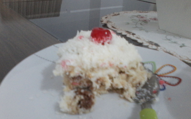 Bolo gelado (feito com bolo Pullman)