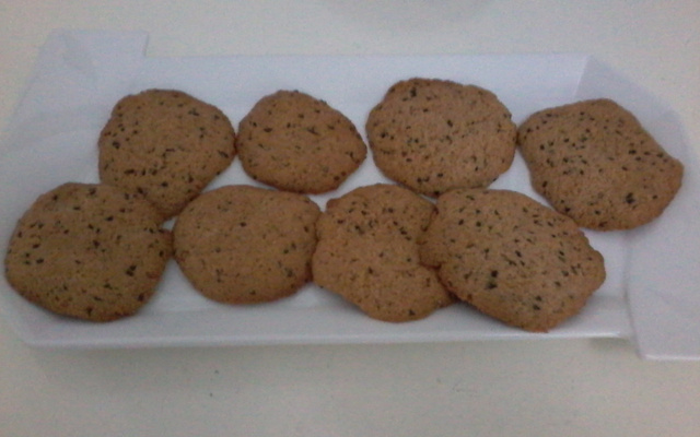 Biscoito caseiro integral