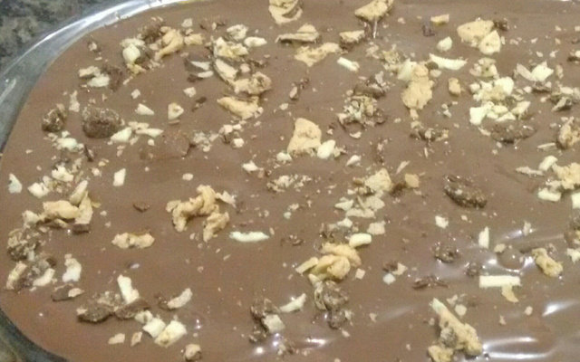 Torta de bolacha - puro chocolate