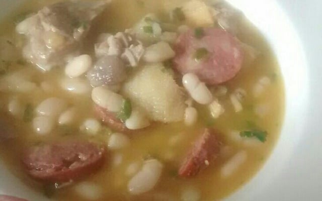 Dobradinha com costelinha