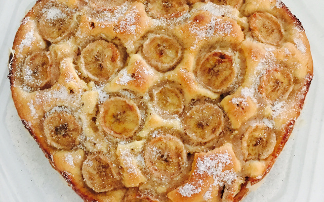 Bolo de banana d'água