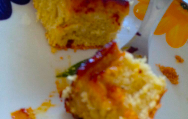 Bolo de banana sem leite