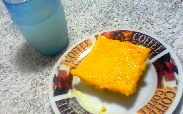 Bolo de milho cremoso