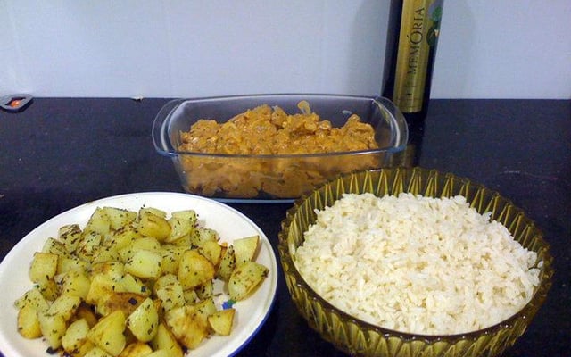 Estrogonofe de carne sem conhaque