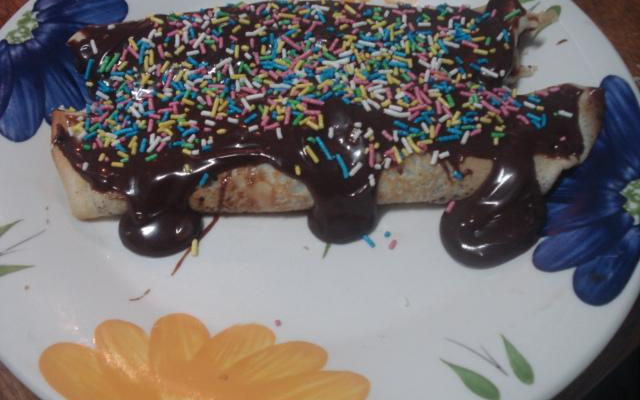 Panqueca de chocolate