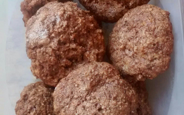 Cookie de aveia com banana