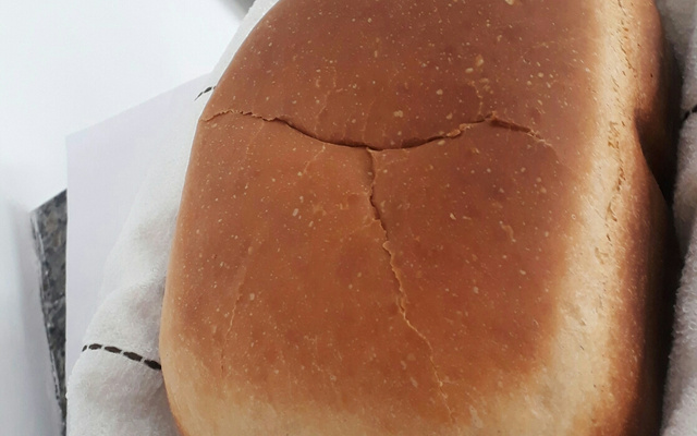 Pão rápido na máquina de pão