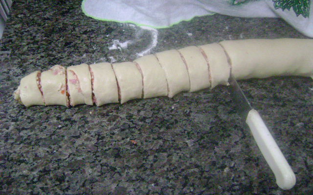 Enroladinho de frios