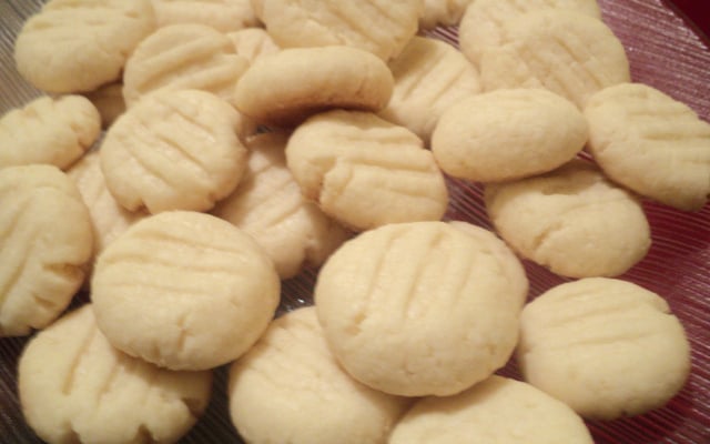 Biscoito amanteigado de Maizena