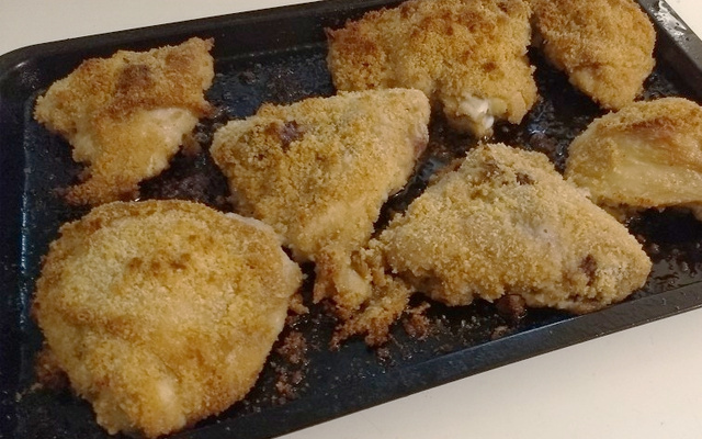 Coxa e sobrecoxa crocante