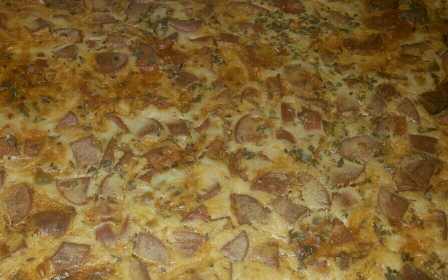 Torta de salsicha rápida