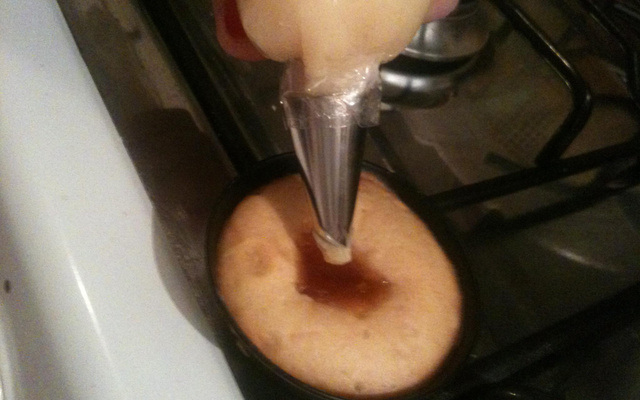 Muffin delicioso de mamão papaia