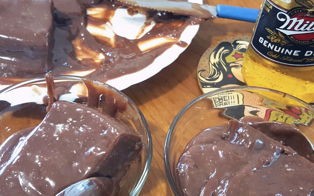 Brigadeirão de ovomaltine