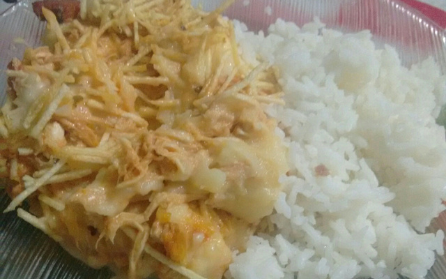 Batata recheada diferente