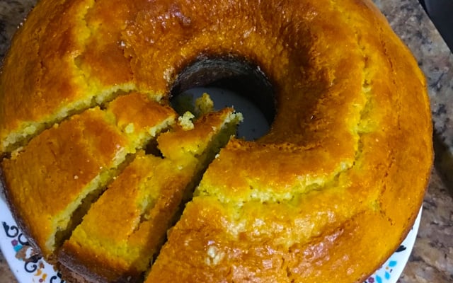 Bolo de milho de latinha
