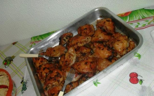 Frango na cerveja (assado ou frito)