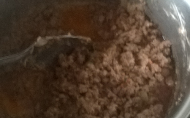 Molho de carne moída