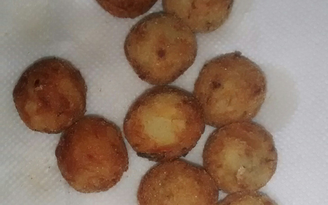 Bolinho de bacalhau que dá certo