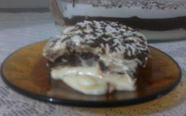 Pavê de biscoito fácil