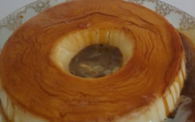 Pudim que não vai ao fogo e sem ovos