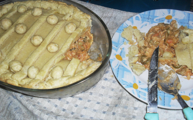 Empadão de frango (massa podre)