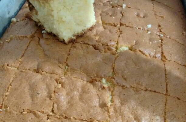 Bolo de fubá fofinho