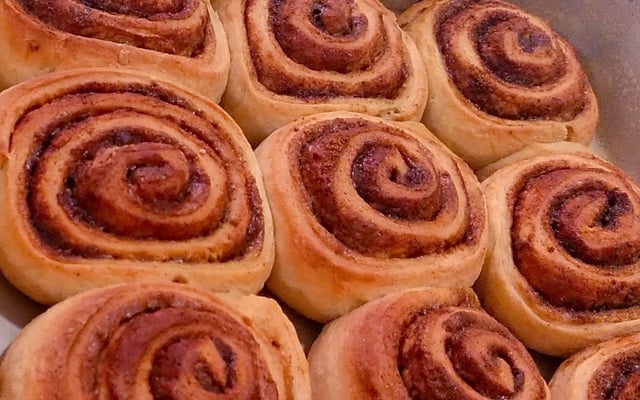 Cinnamon roll (enroladinho de canela)