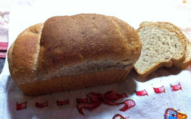 Pão integral da Valda