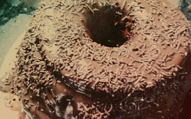 Bolo gelado brigadeiro