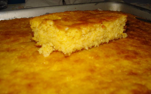 Bolo de milho rápido
