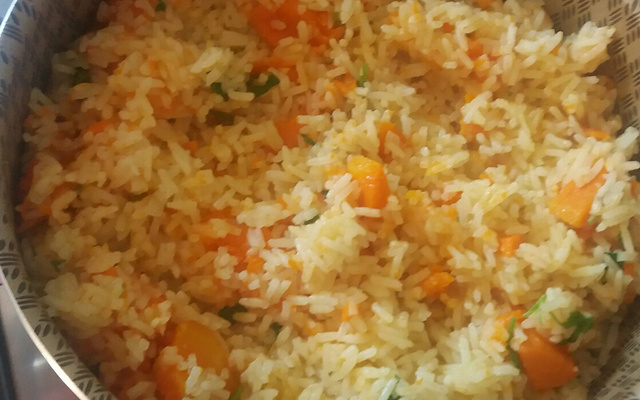 arroz com abobora da vovó