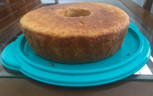 Bolo de farinha de milho