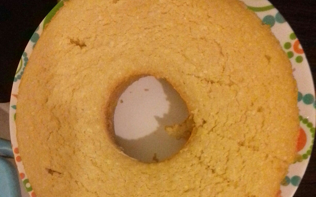 Bolo de tapioca granulada