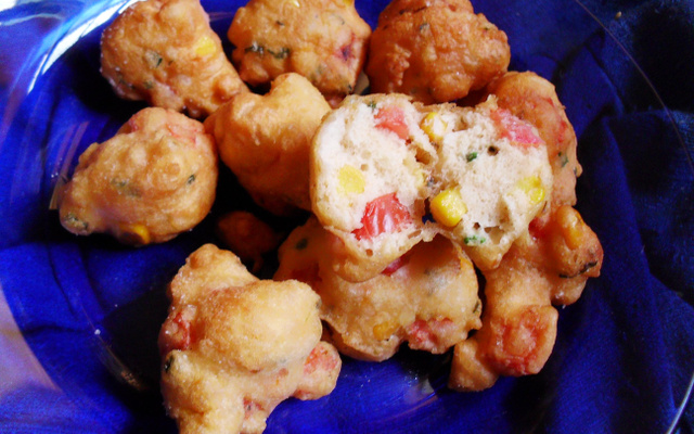 Bolinho pingado diferente