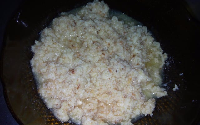 Doce de leite talhado